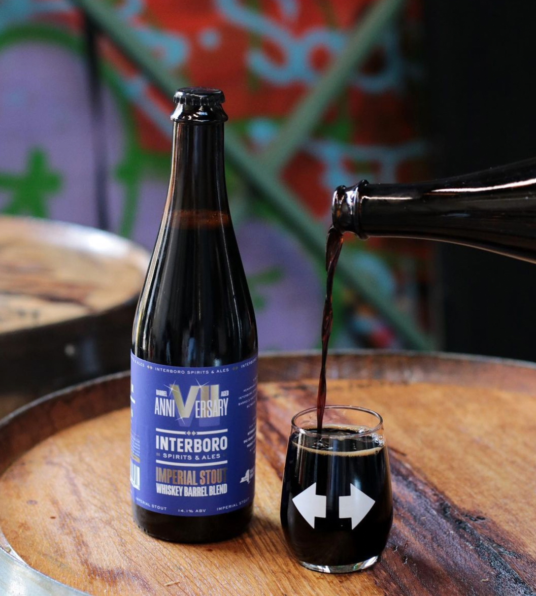 Interboro Spirits & Ales 7th Anniversary Barrel Aged Stout Stout